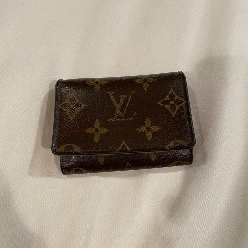 Louis Vuitton Brown Monogram Card Holder